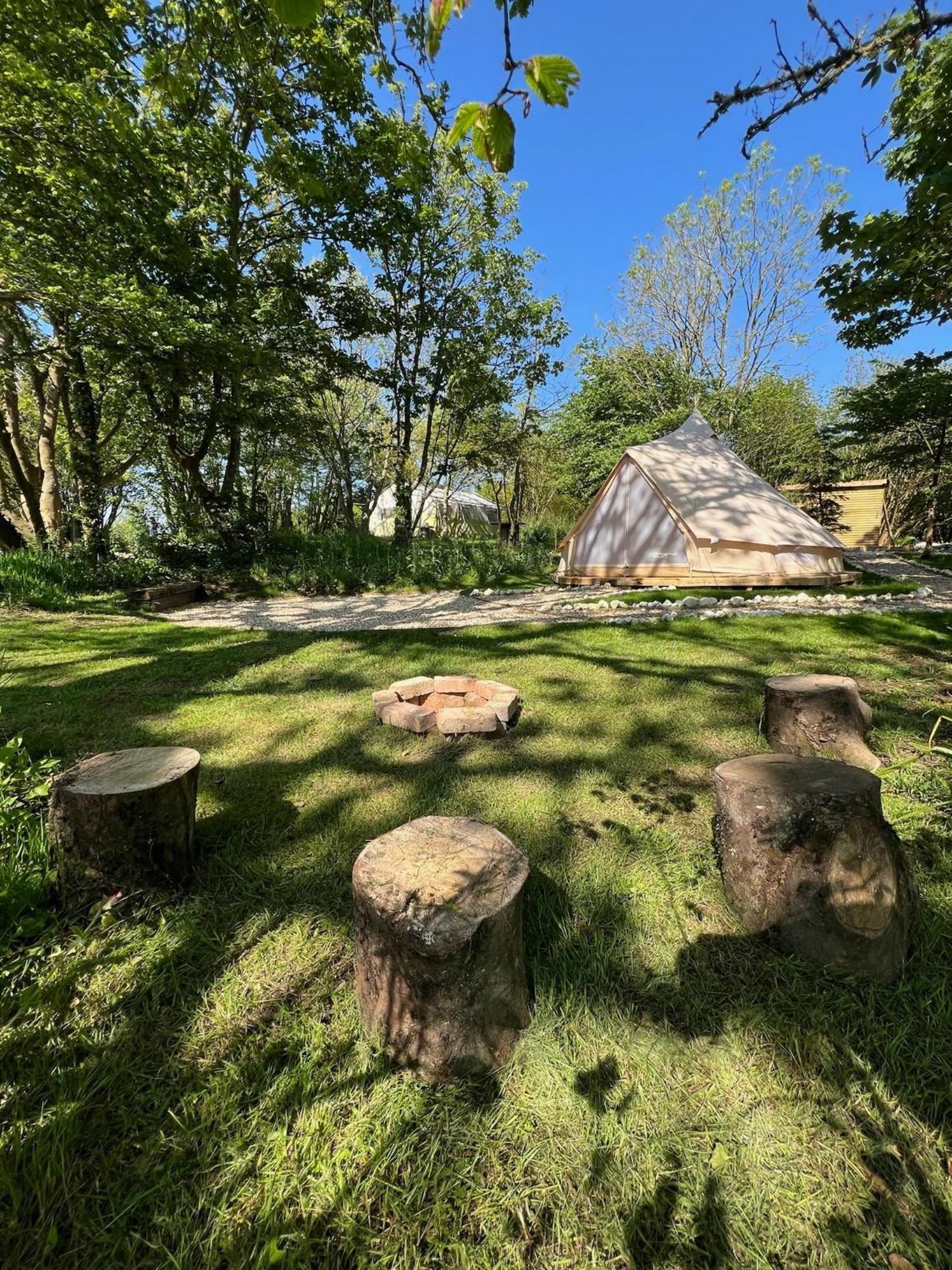 Glamping At Camp Corve Hotel Chale Bagian luar foto
